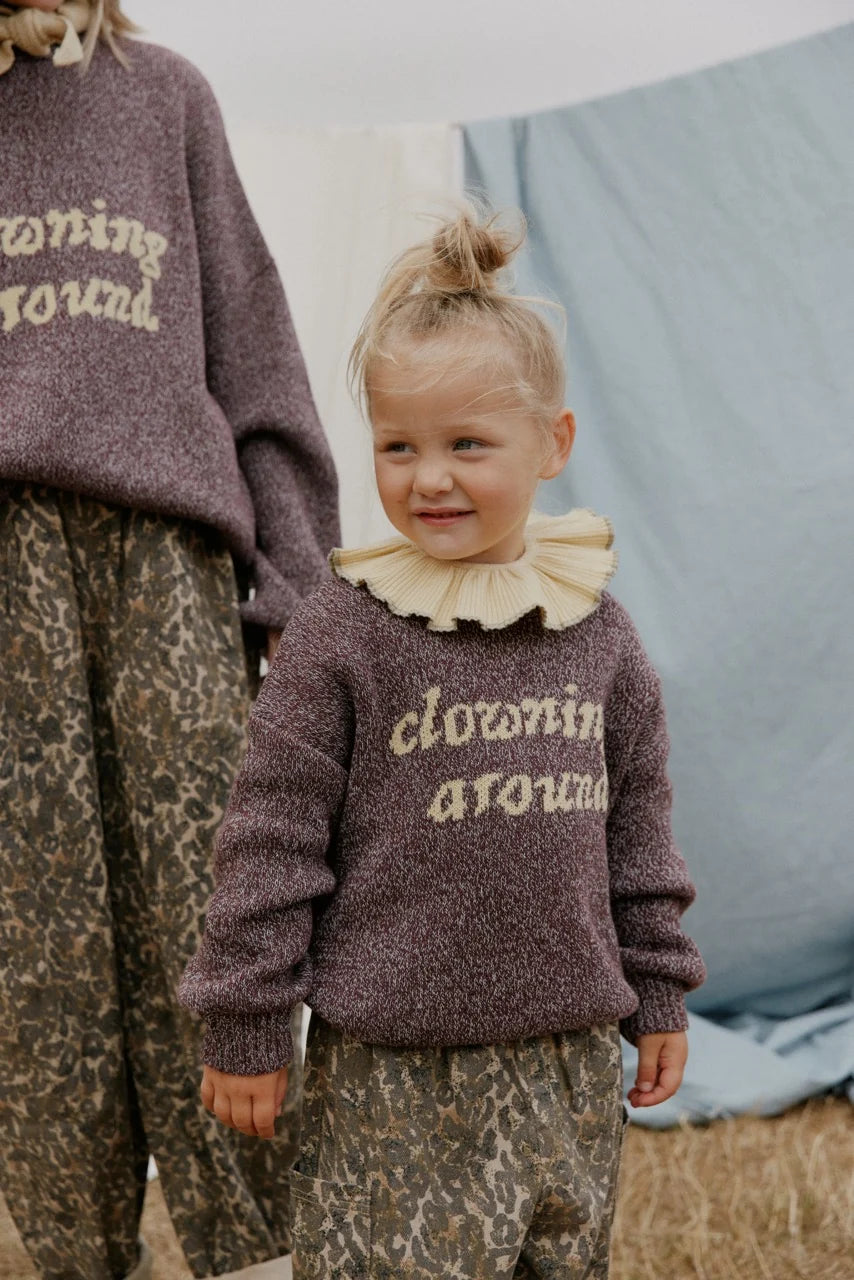 Lori Clowning Around – Strickpullover – 100% Bio-Baumwolle – Claude & Co