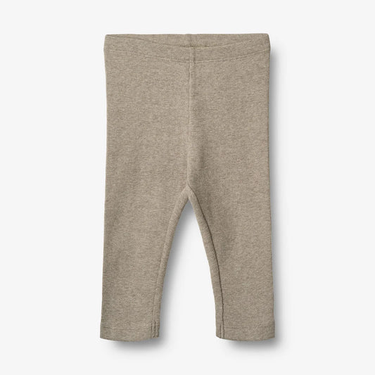 Legging Jules - Biologisch katoen - Gravel Melange - Wheat