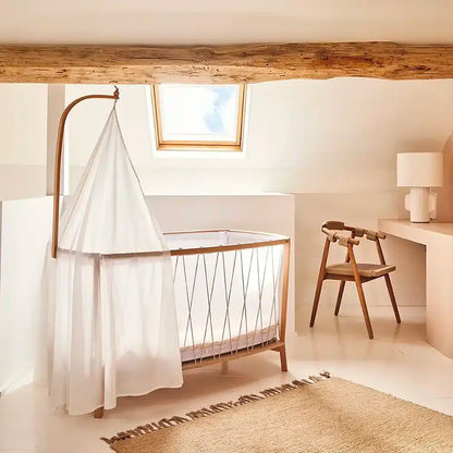 KANO Bettenhimmel Arrow - Himmelbogen aus Holz für KUMI Cradle & KIMI Bed - Buche - Charlie Crane