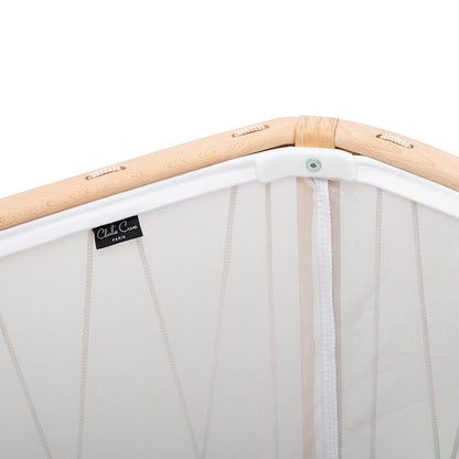 KIMI Evolving Baby Bed - Holzbett, das mitwächst, ohne Gitter 60x120 cm - Von 6 Monaten bis 5 Jahren - Charlie Crane