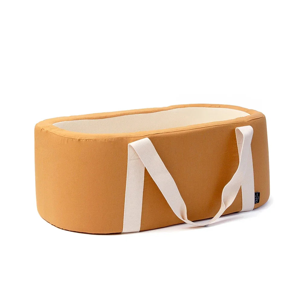KUKO Baby Moseskorb - Tragbare Cocoon Wiege ab Geburt - Babylift & Wiege - Charlie Crane