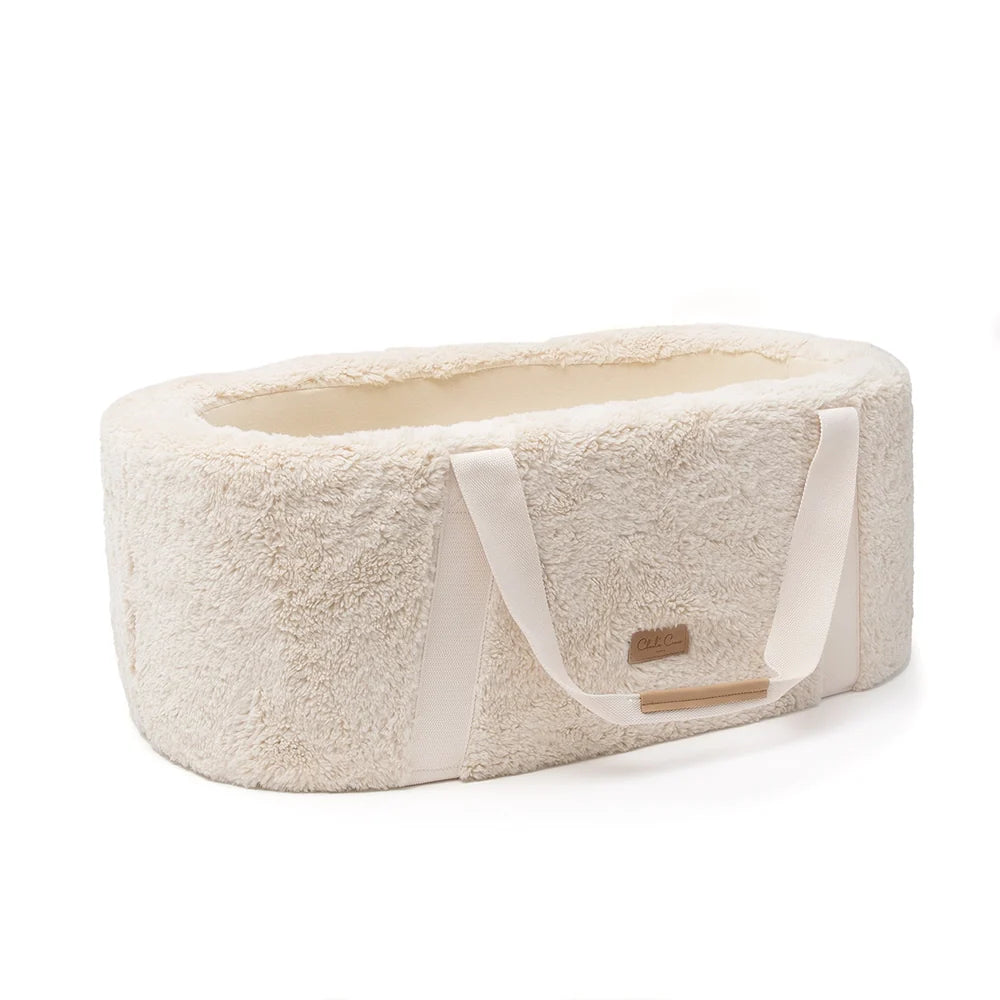 KUKO Baby Moseskorb - Tragbare Cocoon Wiege ab Geburt - Babylift & Wiege - Charlie Crane
