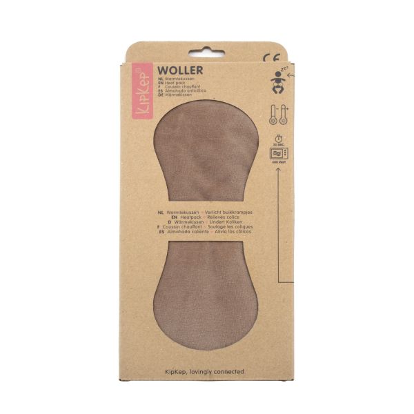 Warmtekussen voor baby’s & ouders - Coffee/bruin - KipKep Woller