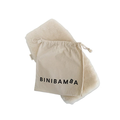 Lammfell für LEVO Babywippe – 100 % Merino Lammfell – Charlie Crane x Binibamba