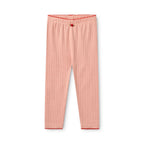 Liva Pointelle Leggings – Warm Pink – 100% Cotton - Flöss