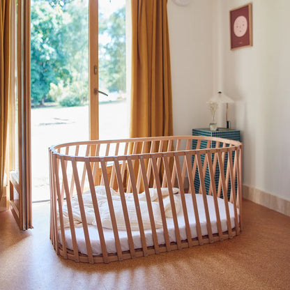 LUGO Bettverlängerung - Erweiterung für LUGO Babybett zum Juniorbett 70x140 cm - Charlie Crane