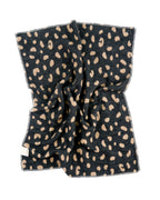 Leopard Merino Biniblanket – Wiegdeken - 100% merinowol - 75×100 cm – BINIBAMBA