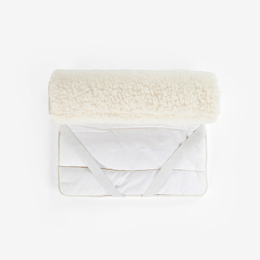 Matrastopper / onderdeken - Merinowol - Naturel - Kico Label