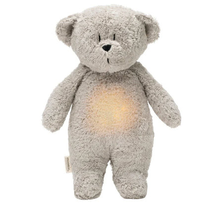Kuschelbär mit Herzschlag & White Noise - The Humming Bear 2.0 - Bio GOTS Baumwolle - Moonie