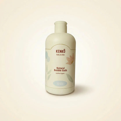 Natürliches Blasenschaumbad – Baby & Kids – Badeschaum mit Aloe Vera – Bio – Kenkô