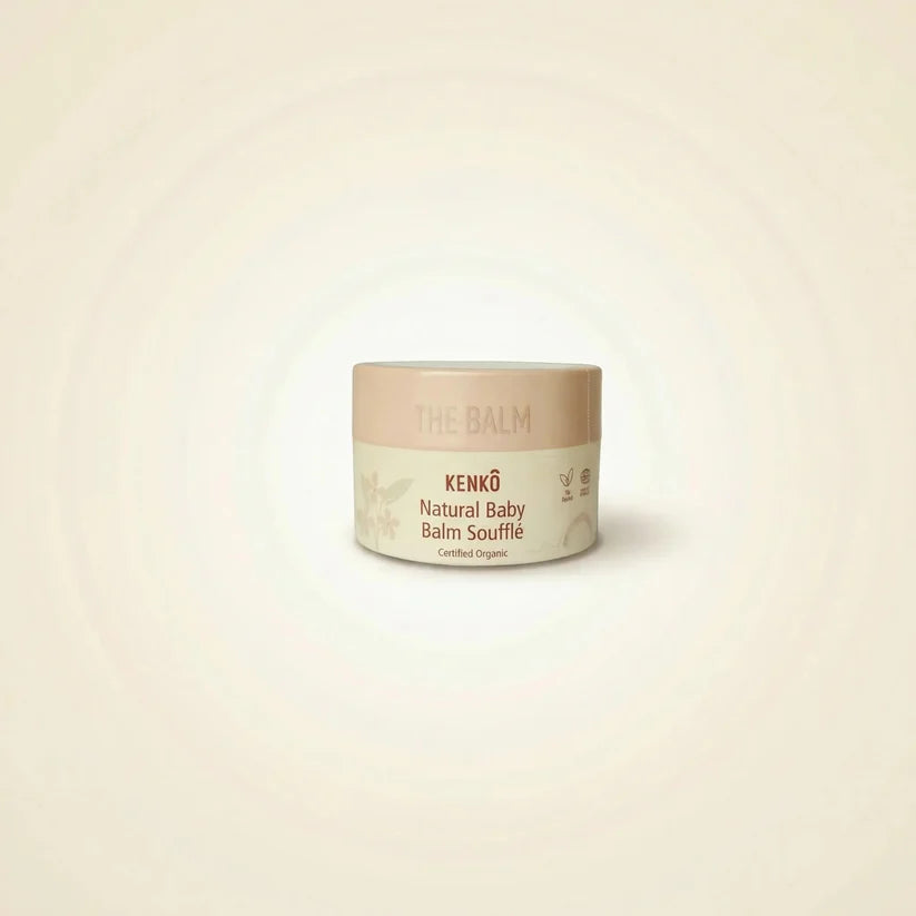 Natürlicher Babybalsam-Soufflé - Babycreme für trockene Stellen - Bio - Kenko