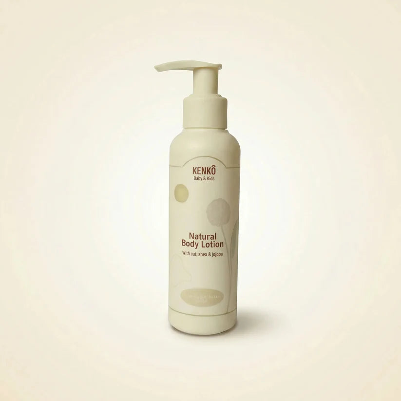 Natürliche Bodylotion - Baby & Kids - Hafer, Shea & Jojoba - Bio - Kenkô