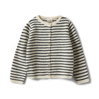 Wollen vest CisseKB met strepen - 100% wol - Sofie Schnoor