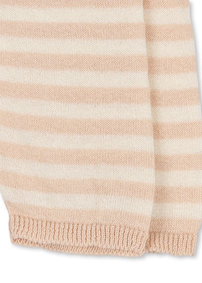 Fine-knit leggings - Venti Knit Leggings - Cameo Rose/Pink - Organic Cotton - GOTS - Konges Sløjd