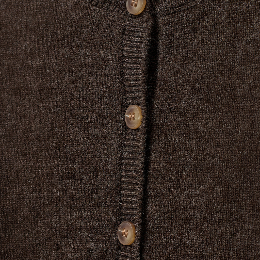 Cardigan en laine CisseSB - 100% laine - Beige & Marron - Sofie Schnoor