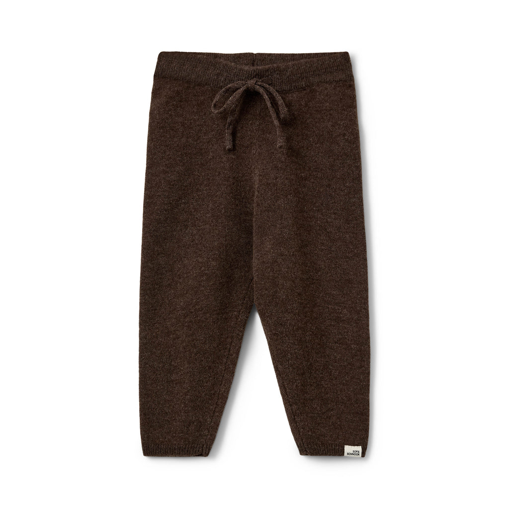 Pantalon bébé en laine LuluSB - 100 % laine - Beige et marron - Sofie Schnoor