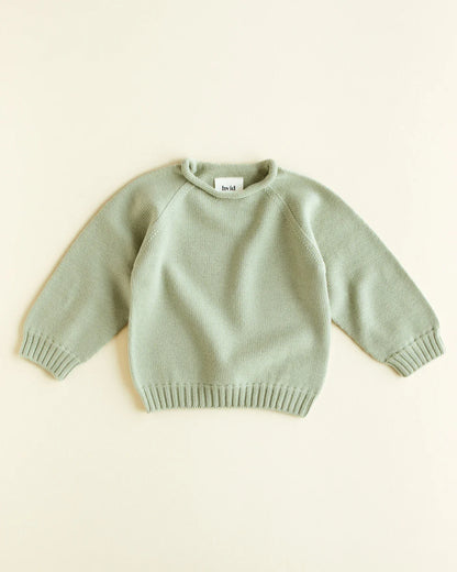 Pullover Georgette - Baby-Pullover - Merinowolle - HVID
