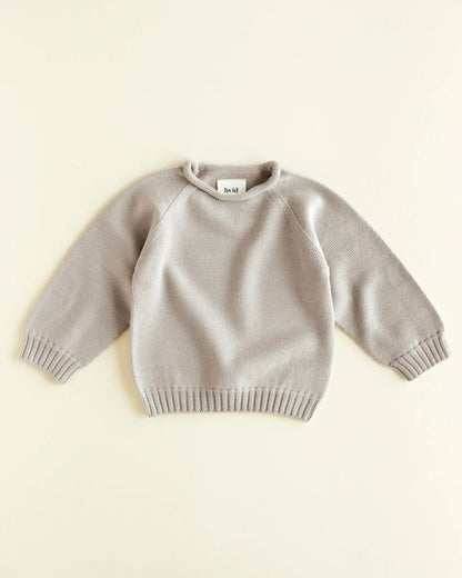 Pullover Georgette - Baby-Pullover - Merinowolle - HVID