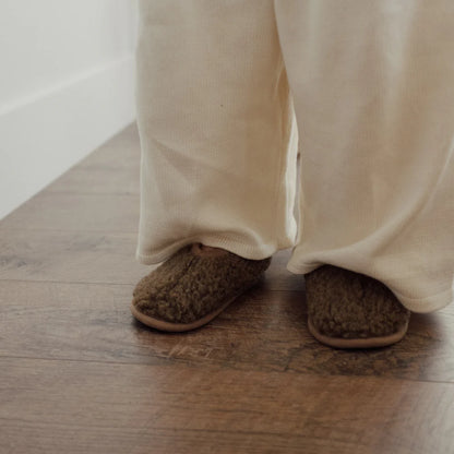 Wool slippers junior - 100% pure wool - Cloudet - Alwero