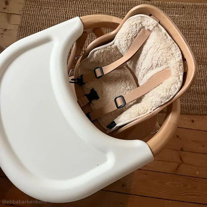 Kissen für TOBO Babyset – Kinderstuhl Kissen für den TOBO Hochstuhl – Bio-Baumwolle – Charlie Crane