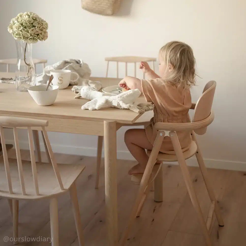 TOBO Evolving High Chair - Hölzerner Hochstuhl - Kinderstuhl - Charlie Crane