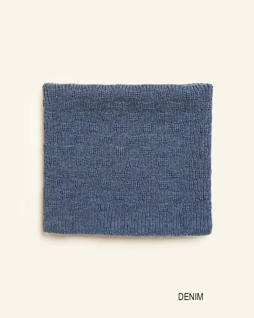 Tube scarf Gigi - 100% extra fine Italiaanse merino wol - Hvid