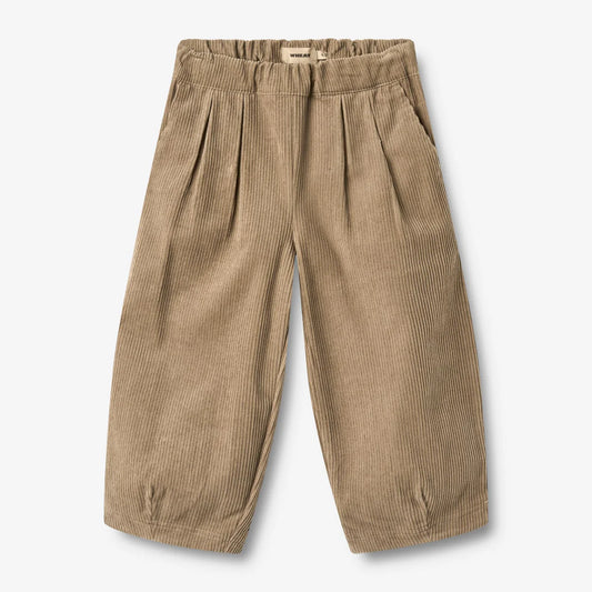 Corduroy broek Juno - Beige - Biologisch katoen - Wheat