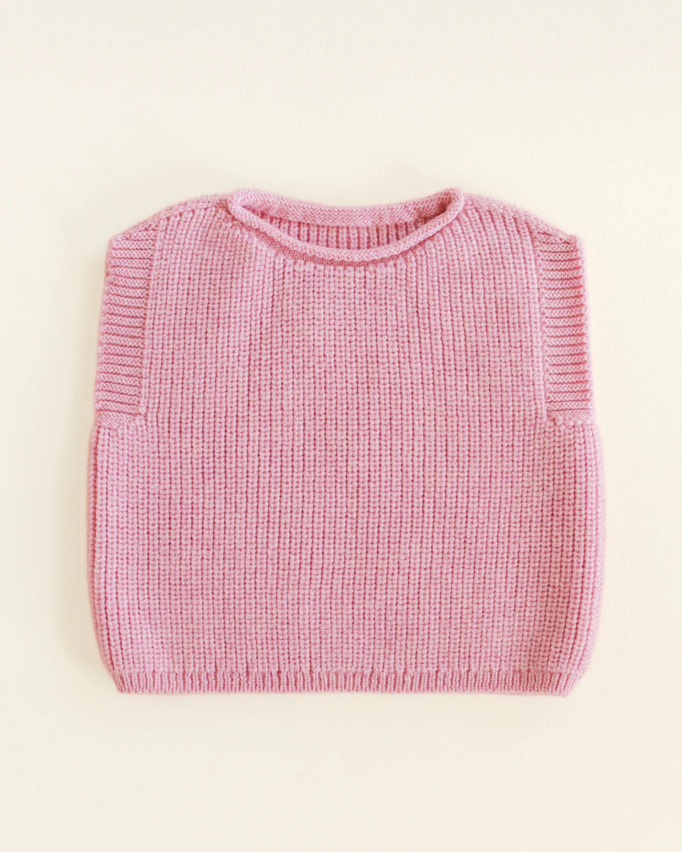 Vest Harvey - Spencer/Sleeveless top - Merino wool - HVID