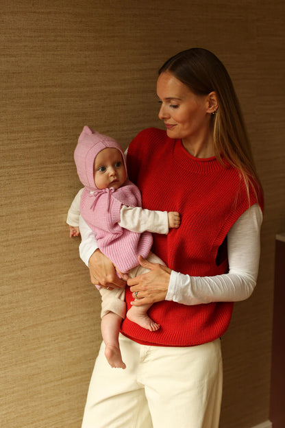 Vest Harvey - Spencer/Sleeveless top - Merino wool - HVID