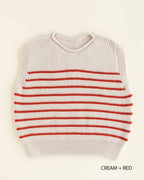 Vest Harvey Kids - 100% extra fine Italiaanse merino wol - HVID