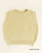 Vest Harvey Kids - 100% extra fine Italiaanse merino wol - HVID