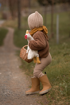 Cuddly Animal - Chicken Small White - Warmteknuffel Kip - Biologisch katoen/Wol - Senger Naturwelt