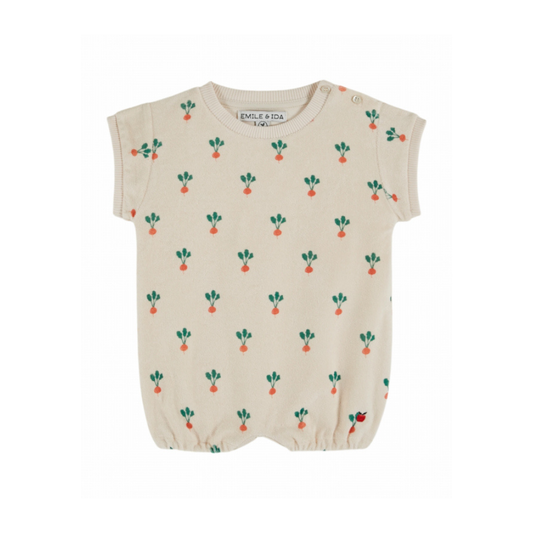 Playsuit bietjes - Badstof - Combibloomer Imprime - Emile et Ida