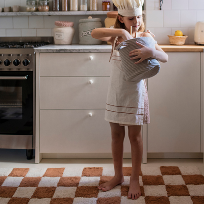 Washable Rug Tiles – Wasbaar vloerkleed met tegelpatroon – Lorena Canals