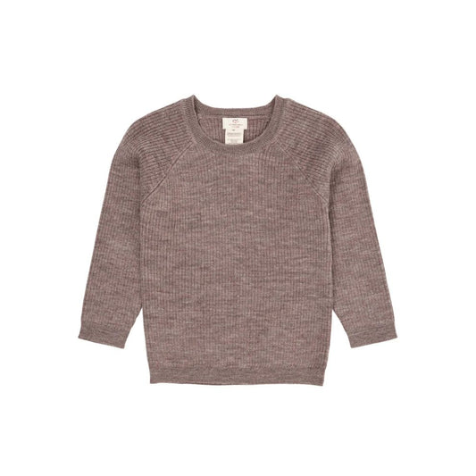 Gebreide trui - Merino Classic Rib Knit - Merinowol - Naturel Melange - Copenhagen Colors