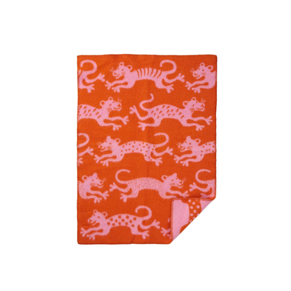 Wiegedecke Jump - Bio-Wolle - 65x90cm - Klippan