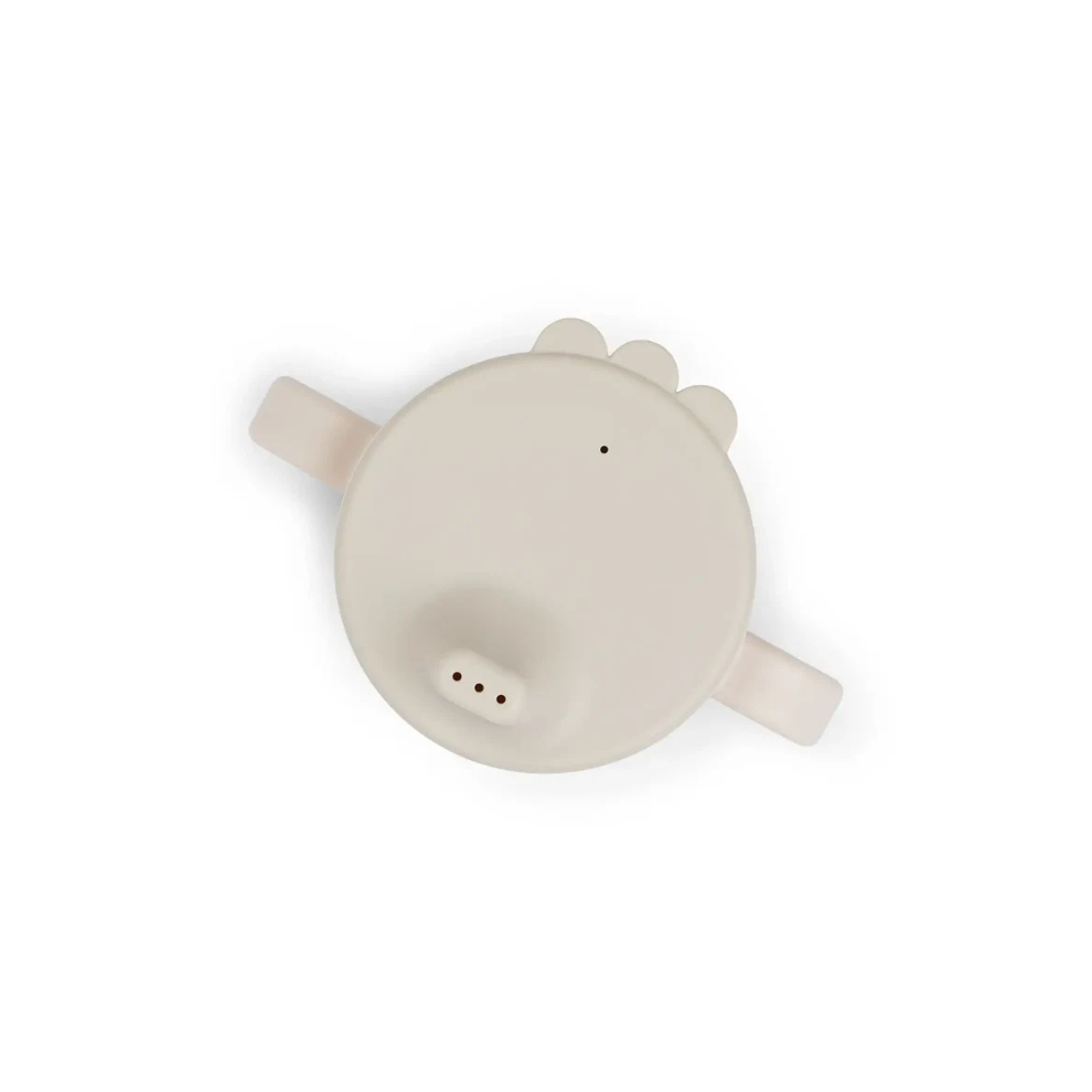 Oefenbeker - Twee handvaten - Foodie spout cup - Tiny farm - Sand - Done by Deer - productfoto - afbeelding 4