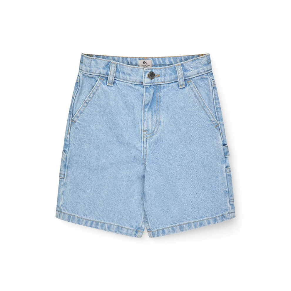 Kurze Jeans - Jeans-Cargoshorts - Hellblau - Copenhagen Colors