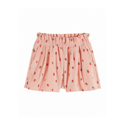 Kurze Frotteehose - Short Eponge - Erdbeeren - Emile et Ida