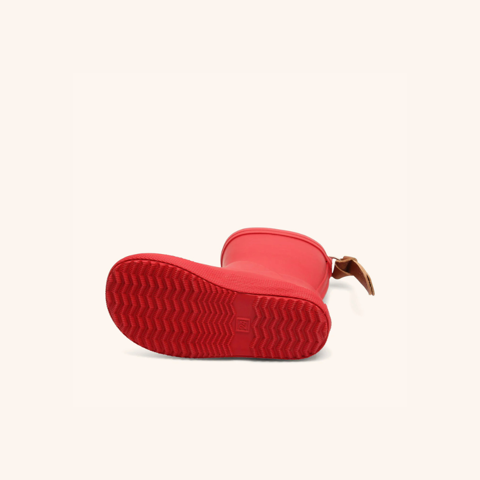 Naturkautschuk-Gummistiefel Star - Rot/Red - Bisgaard