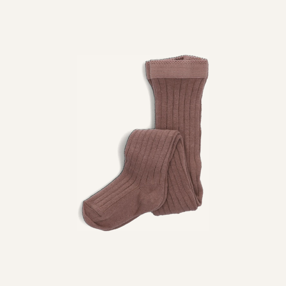 Baumwollstrumpfhose - Cotton rib tights - MP Denmark