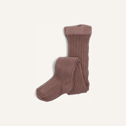 Baumwollstrumpfhose - Cotton rib tights - MP Denmark