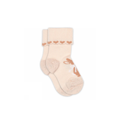 Baby socks - Bunny/Martha - Bamboo mix - Dew/Pink - MP Denmark