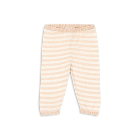 Dungebreid broekje - Venti Knit Leggings - Cameo Rose/Roze - Biologisch Katoen - GOTS - Konges Sløjd