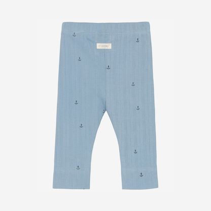 Baby legging - Biologisch katoen - Mountain Spring/Blauw - Fixoni