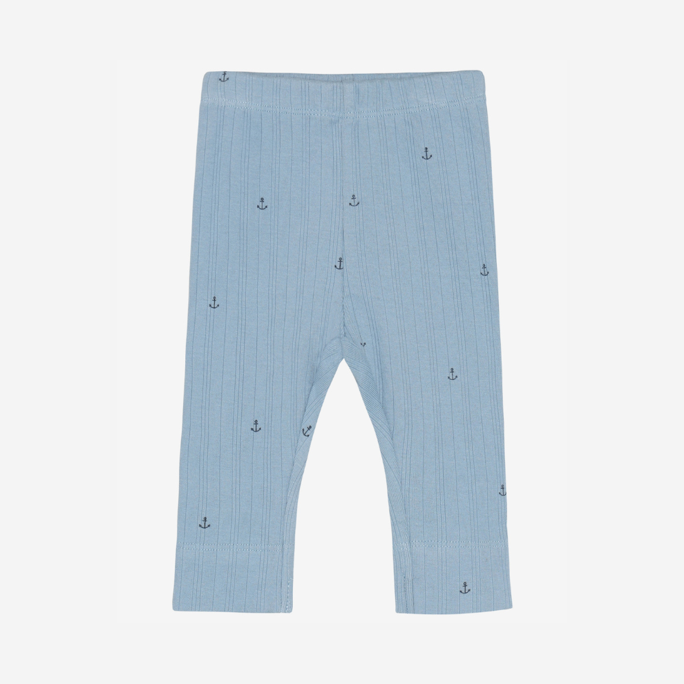 Baby legging - Biologisch katoen - Mountain Spring/Blauw - Fixoni