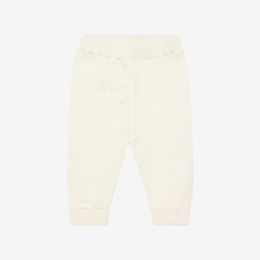 Gebreid broekje - Biologisch katoen - Knit Pants - Antique White - GOTS - Fixoni