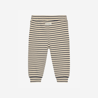 Gestreept Broekje - Rib Stripe Pants - Medieval Blue - Katoen - En Fant