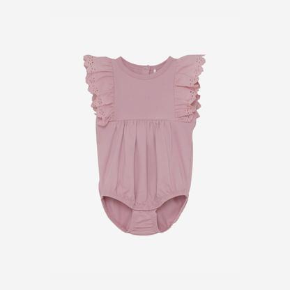 Romper zonder mouw - Katoen - Zephyr/Roze - Romper Solid - En Fant