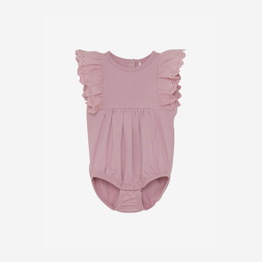 Romper zonder mouw - Katoen - Zephyr/Roze - Romper Solid - En Fant